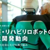 介護・リハビリロボットの研究開発動向：少子高齢化社会にむけた取り組み