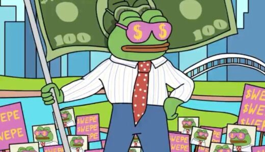 Pepe Unchained、取引所上場後に430％急騰｜ウォール街の新カエルコイン$WEPE、驚異的な速度でプレセール資金調達額2200万ドル突破