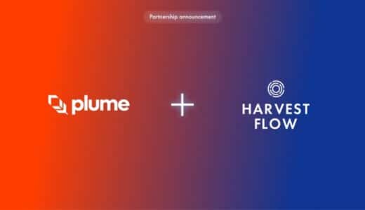 Apas Port、RWAのL1ブロックチェーンPlume Networkとパートナーシップを締結。NFT発行型暗号資産レンディングサービスHARVEST FLOWを展開