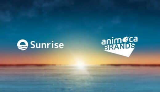 Animoca Brands Japan、Sunriseへの出資およびパートナーシップの締結を発表