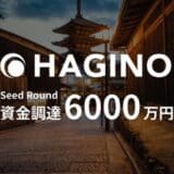 観光・宿泊業界の未来を創るHagino、シードラウンドにて6000万円の資金調達を実施