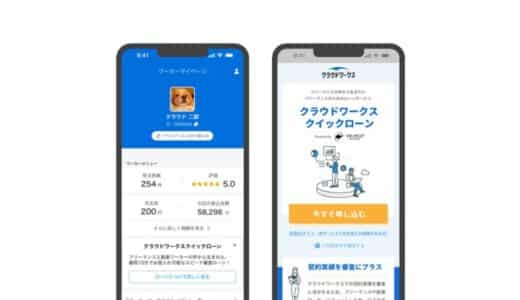 組込型金融のGeNiE、クラウドワークスとフリーランスのためのローンサービス「クラウドワークス クイックローン」提供開始