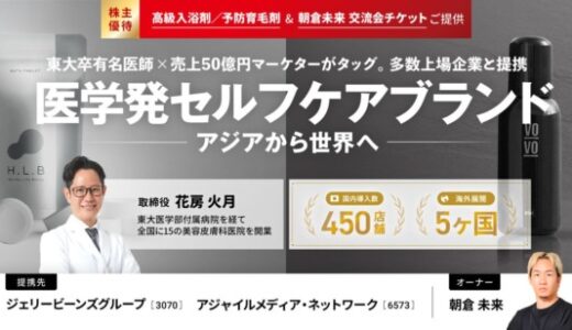 〈5カ国進出〉東大卒有名医師と売上50億円マーケターがタッグ。実業家・朝倉未来と共に医学発セルフケアブランドを世界へ「MAKE BEAUTURE」