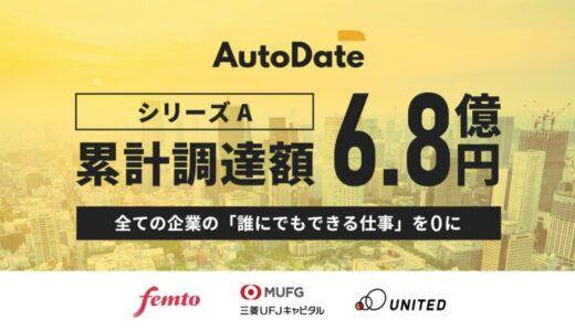 自動+手動ハイブリットのDXソリューション「AutoDate」を提供する 株式会社MarsdyがシリーズA 累計6.8億円の資金調達を実施