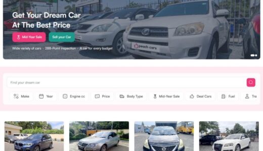 アフリカの自動車購入・販売の仕組みを再構築する中古車売買次世代プラットフォームPeach Carsを展開する株式会社Cordia DirectionsがSeries Aラウンドにて約15億円を調達