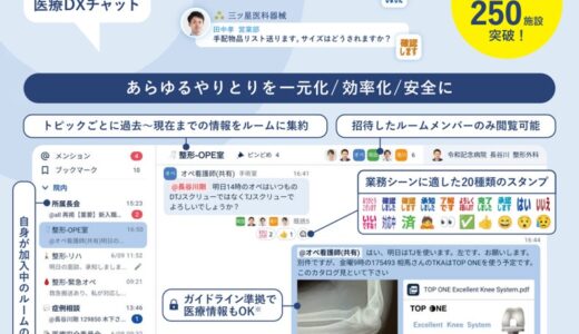 医療業界横断コミュニケーションツール”Link”を展開するHITOTSU、250施設超に拡大。モデル病院展開も本格始動へ。さらに既存投資家のほか、メドレーから資金調達を実施