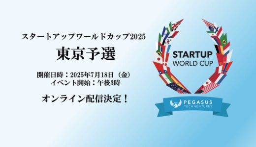 スタートアップワールドカップ2025東京予選： いよいよ開催が2日後の18日に迫る！オンライン配信決定！