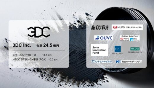 NEDO DTSU PCAフェーズへの採択とシリーズA 1stクローズにより合計24.5億円を調達し、次世代炭素材料「GMS」の量産工場の着工を開始