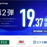 シェアリングエネルギー 前回(日本初)に続き、 屋根置きの小口分散太陽光発電設備へのプロジェクトファイナンスで格付を取得し、19.37億円の資金調達を実施し、当該スキームでの資金調達手段を確立