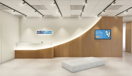 医療機関専用スマートフォン「メドコム」を提供する株式会社メドコム、さらなる成長と働きやすい環境づくりのために 2025 年 9 月 1 日（月）に「豊洲フォレシア」へ本社移転