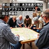 [エリアビジョン意見交換会開催]第1回（仮称）木次本通り地区エリアプラットフォーム設立準備会