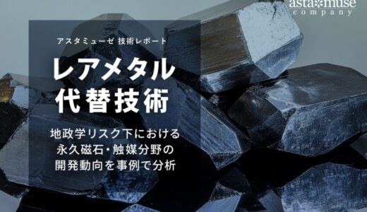 レアメタル代替技術 ～地政学リスク下における永久磁石・触媒分野の開発動向を事例で分析～